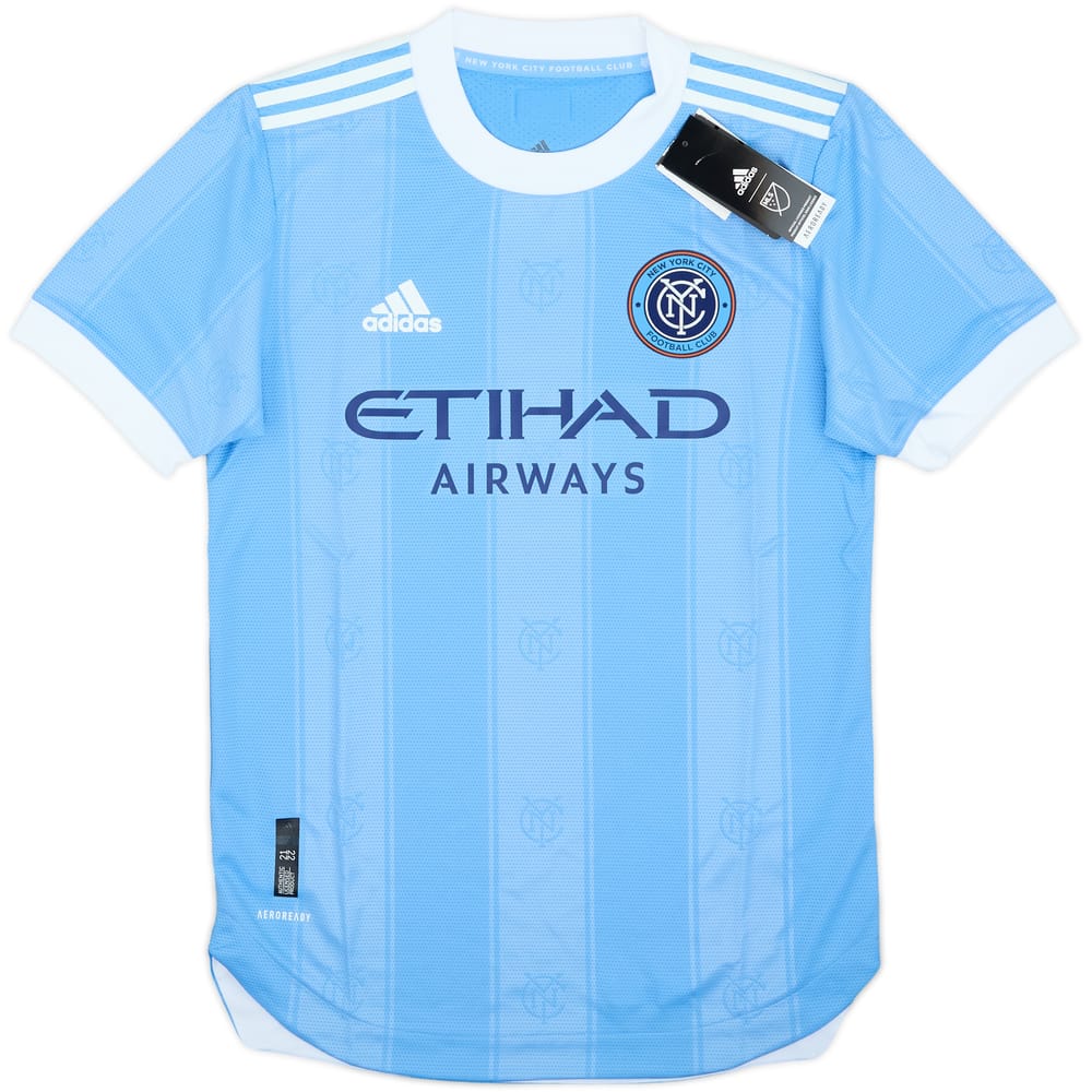 2021-22 New York City Authentic Home Shirt (S)