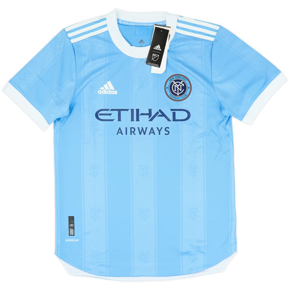 2021-22 New York City Authentic Home Shirt (M)