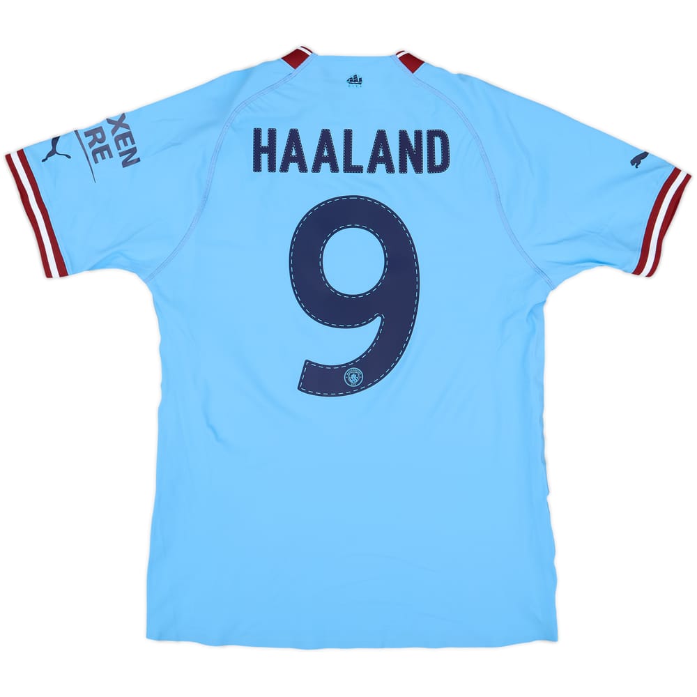 2022-23 Manchester City Authentic Home Shirt Haaland #9 (M)