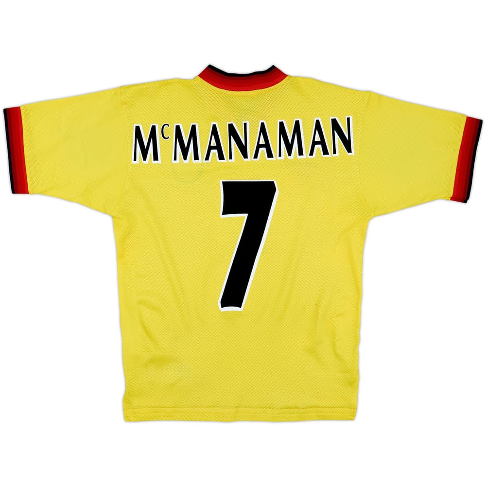1997-99 Liverpool Away Shirt McManaman #7 - 8/10 - (S)