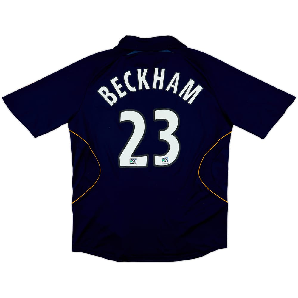 2007-08 LA Galaxy Away Shirt Beckham #23 - 5/10 - (L)