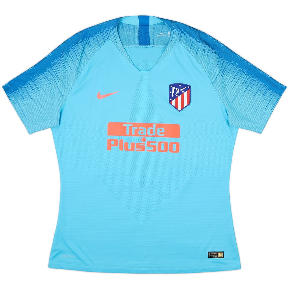 2018-19 Atletico Madrid Authentic Away Shirt - 10/10 - (XL)