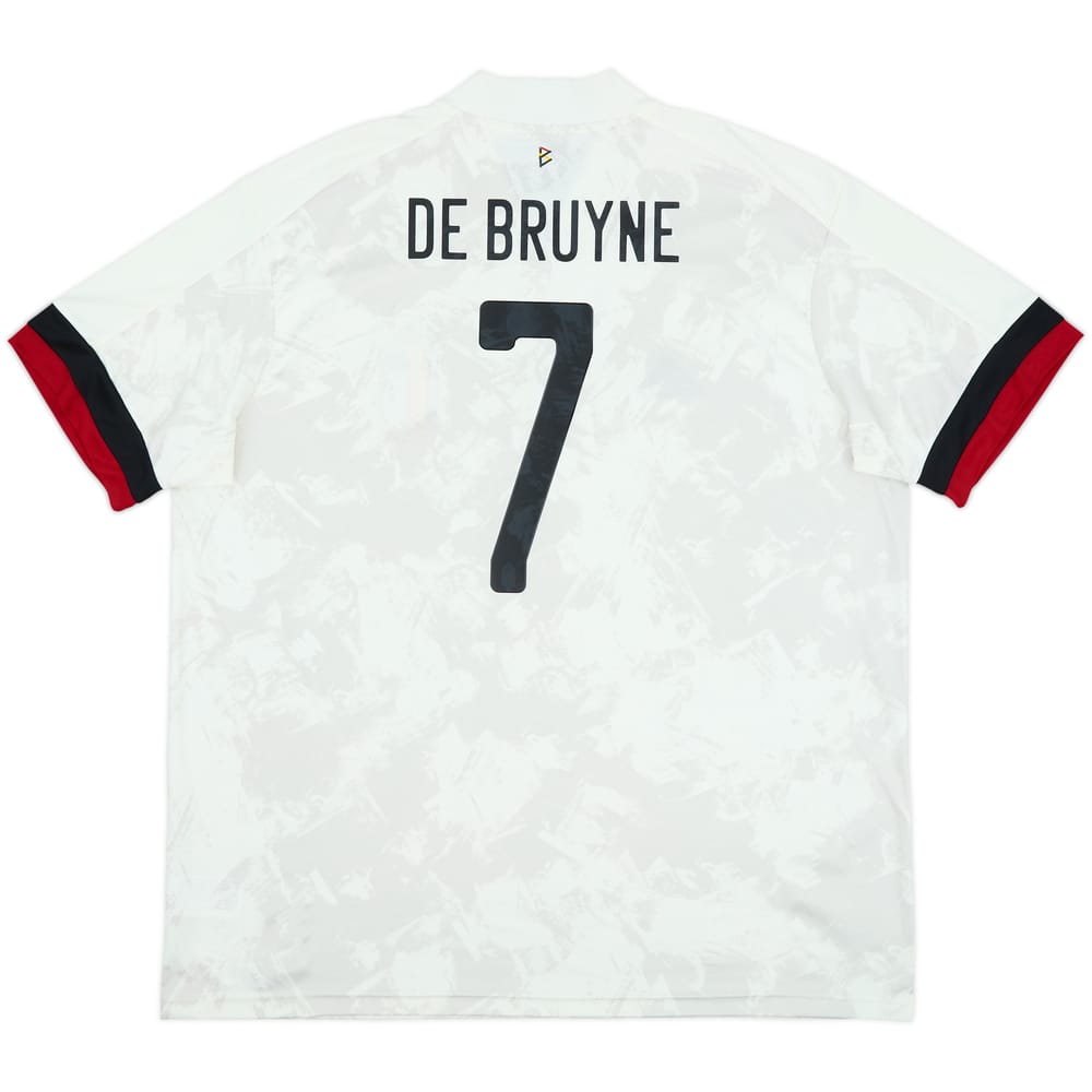 2020-22 Belgium Away Shirt De Bruyne #7 - 6/10 - (XXL)