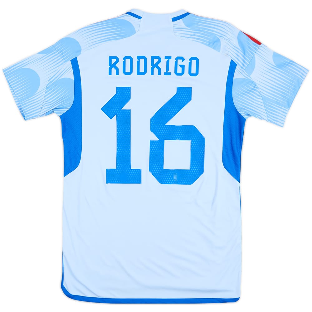 2022-23 Spain Away Shirt Rodrigo #16 - 8/10 - (M)