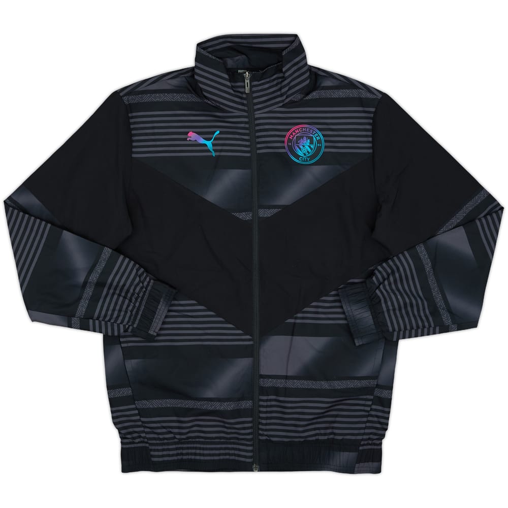 2021-22 Manchester City Puma Track Jacket - 8/10 - (S)