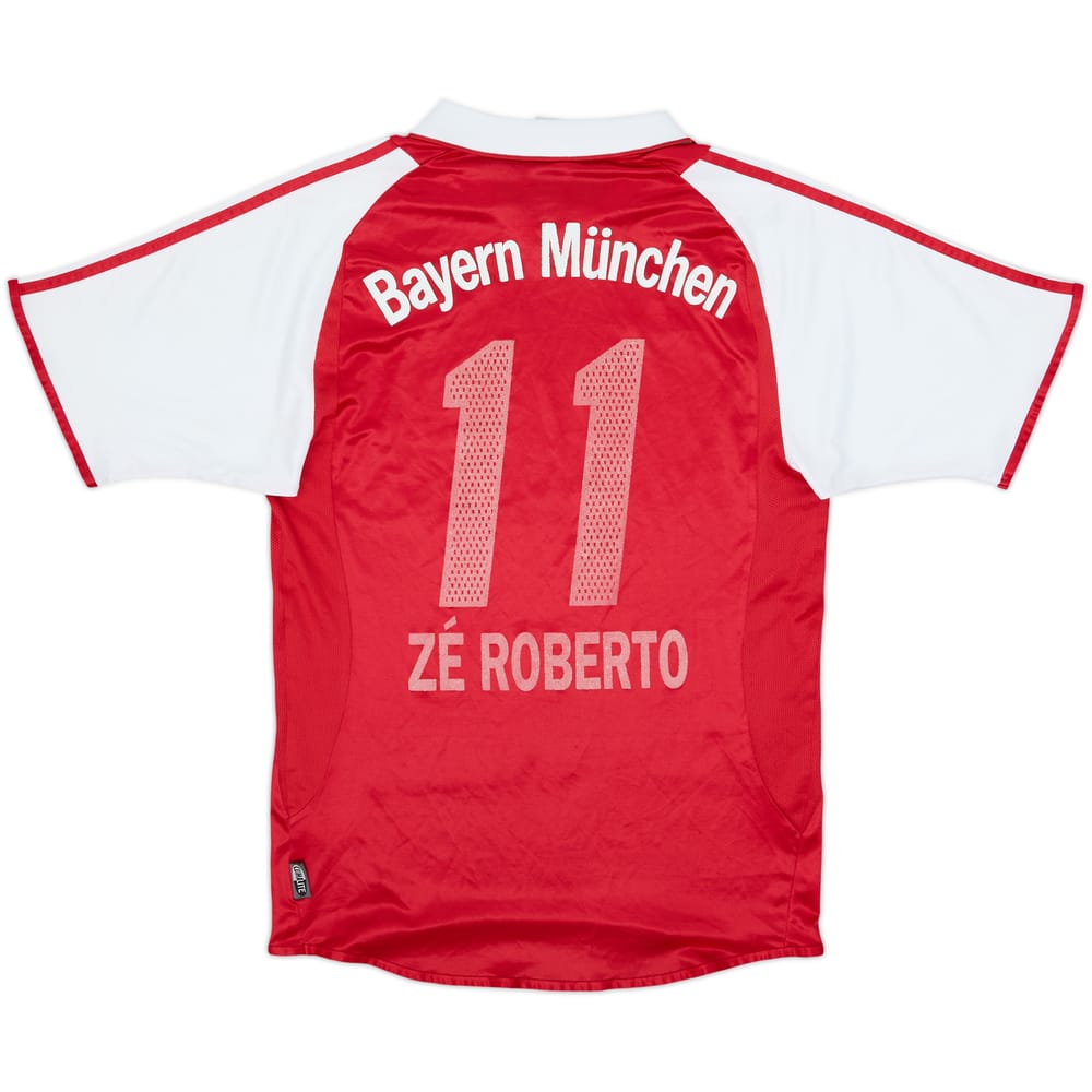 2003-04 Bayern Munich Home Shirt Ze Roberto #11 - 4/10 - (S)