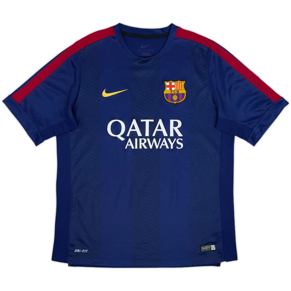 2014-15 Barcelona Nike Training Shirt - 8/10 - (L)