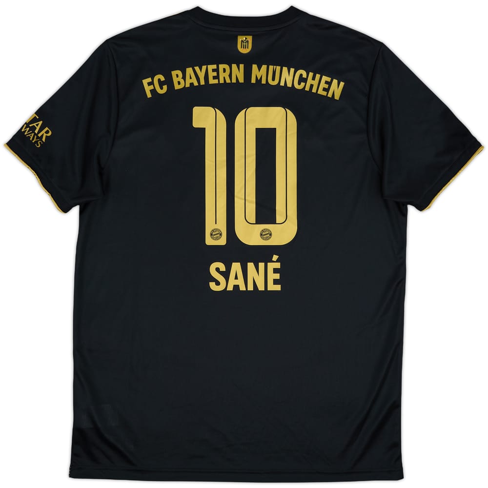 2021-22 Bayern Munich Away Shirt Sane #10 - 10/10 - (L)