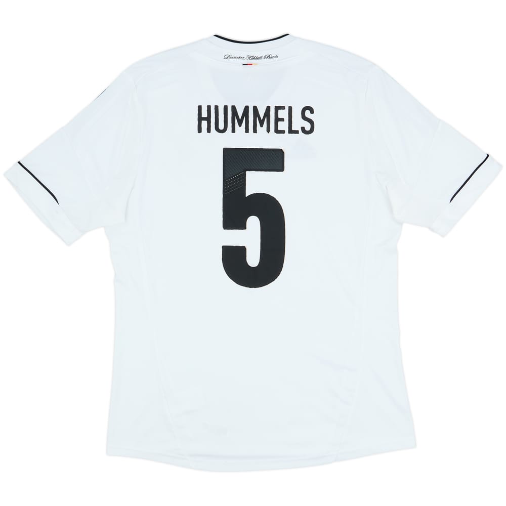 2012-13 Germany Home Shirt Hummels #5 - 4/10 - (L)