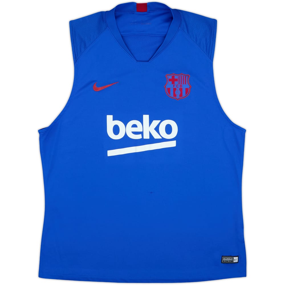 2019-20 Barcelona Nike Training Vest - 8/10 - (XL)