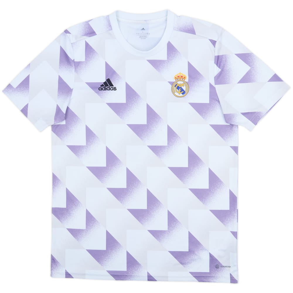 2022-23 Real Madrid adidas Training Shirt - 7/10 - (L)