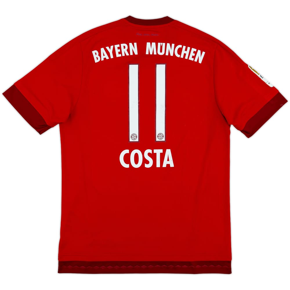 2015-16 Bayern Munich Home Shirt Costa #11 - 7/10 - (M)