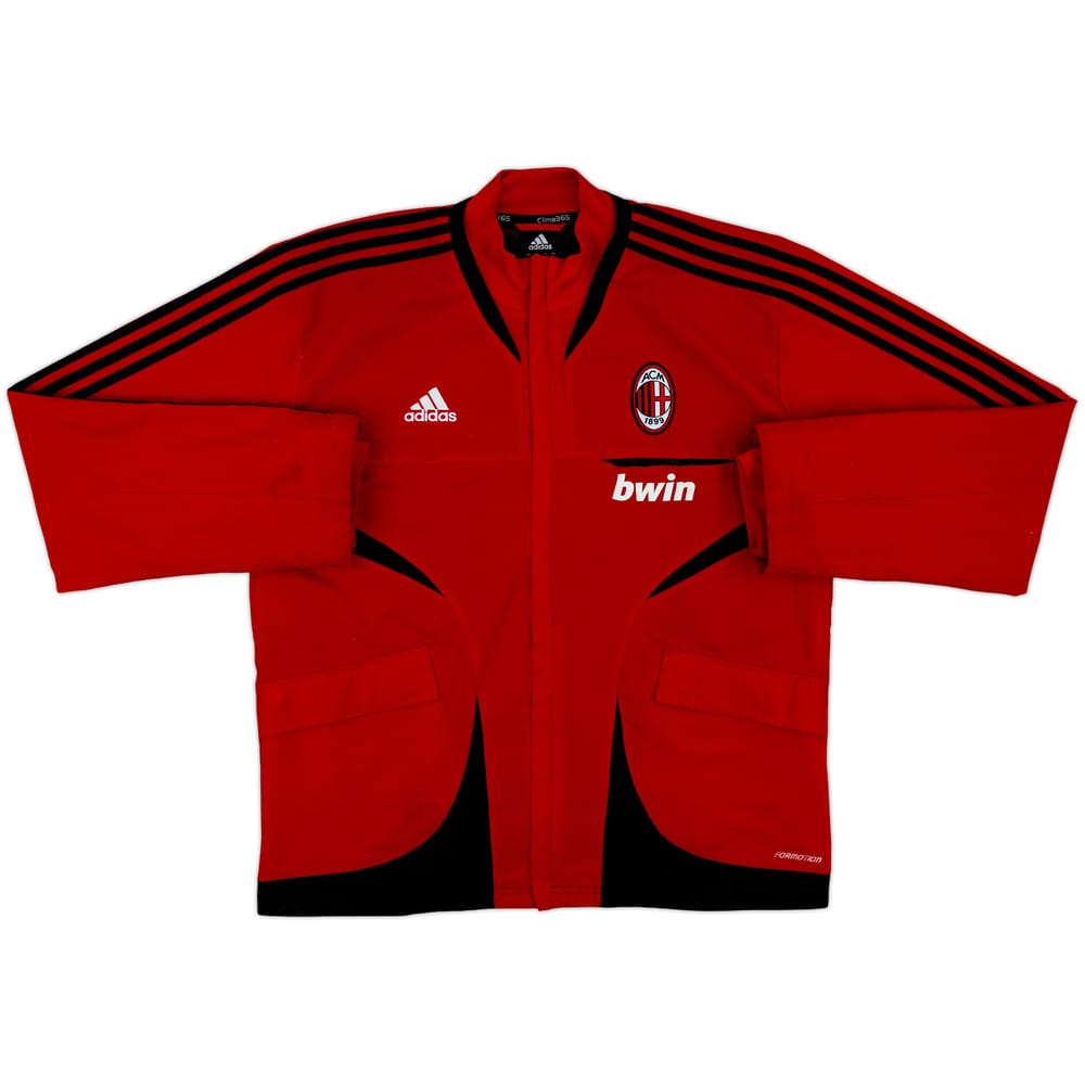 2007-08 AC Milan adidas Track Jacket - 8/10 - (L/XL)