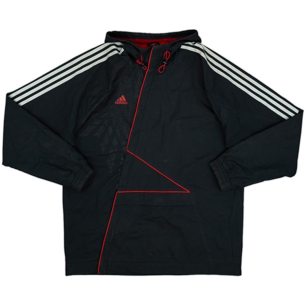 2009-10 Champions League adidas Hooded Rain Jacket - 8/10 - (M/L)