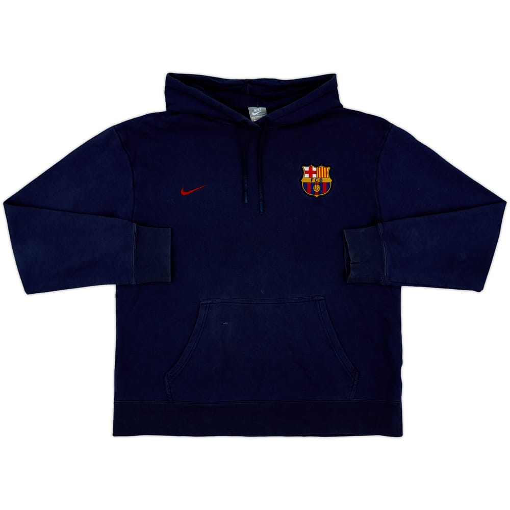 2009-10 Barcelona Nike Hooded Top - 7/10 - (XL)