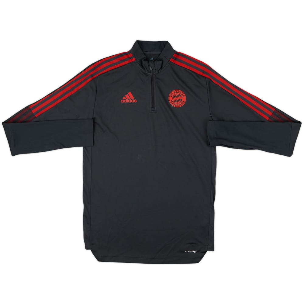 2020-21 Bayern Munich adidas 1/4 Zip Drill Top - 8/10 - (S)