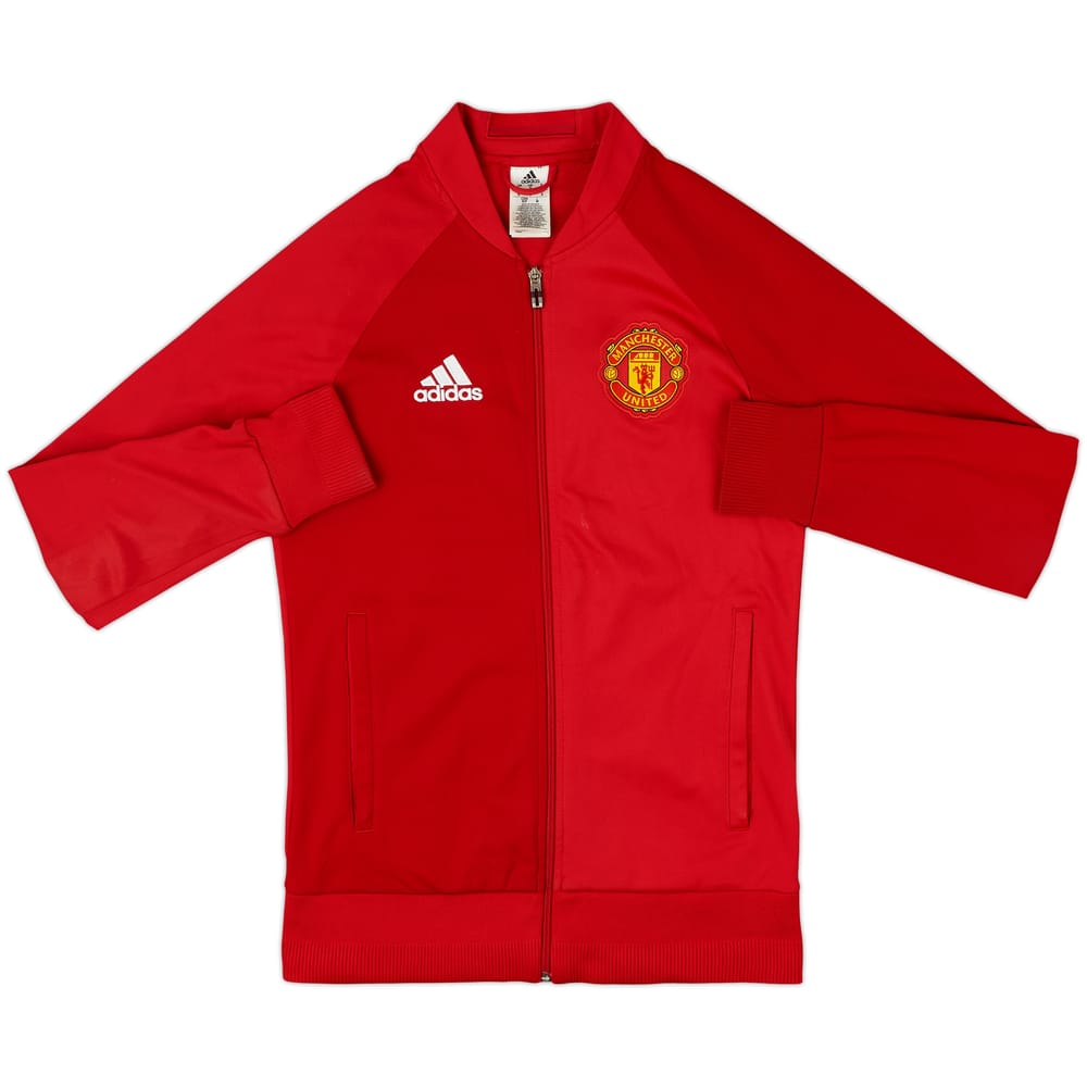 2016-17 Manchester United adidas Track Jacket - 6/10 - (S)