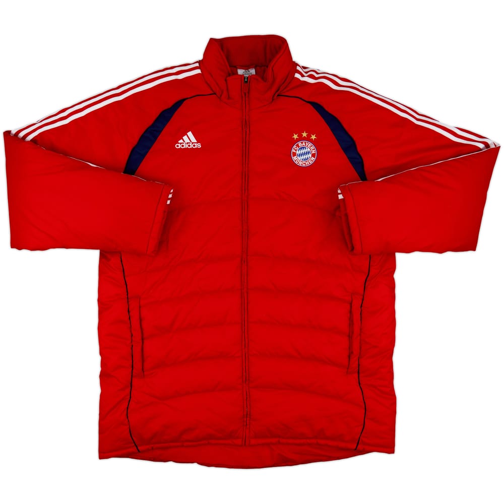 2006-07 Bayern Munich adidas Padded Bench Coat - 9/10 - (XL/XXL)