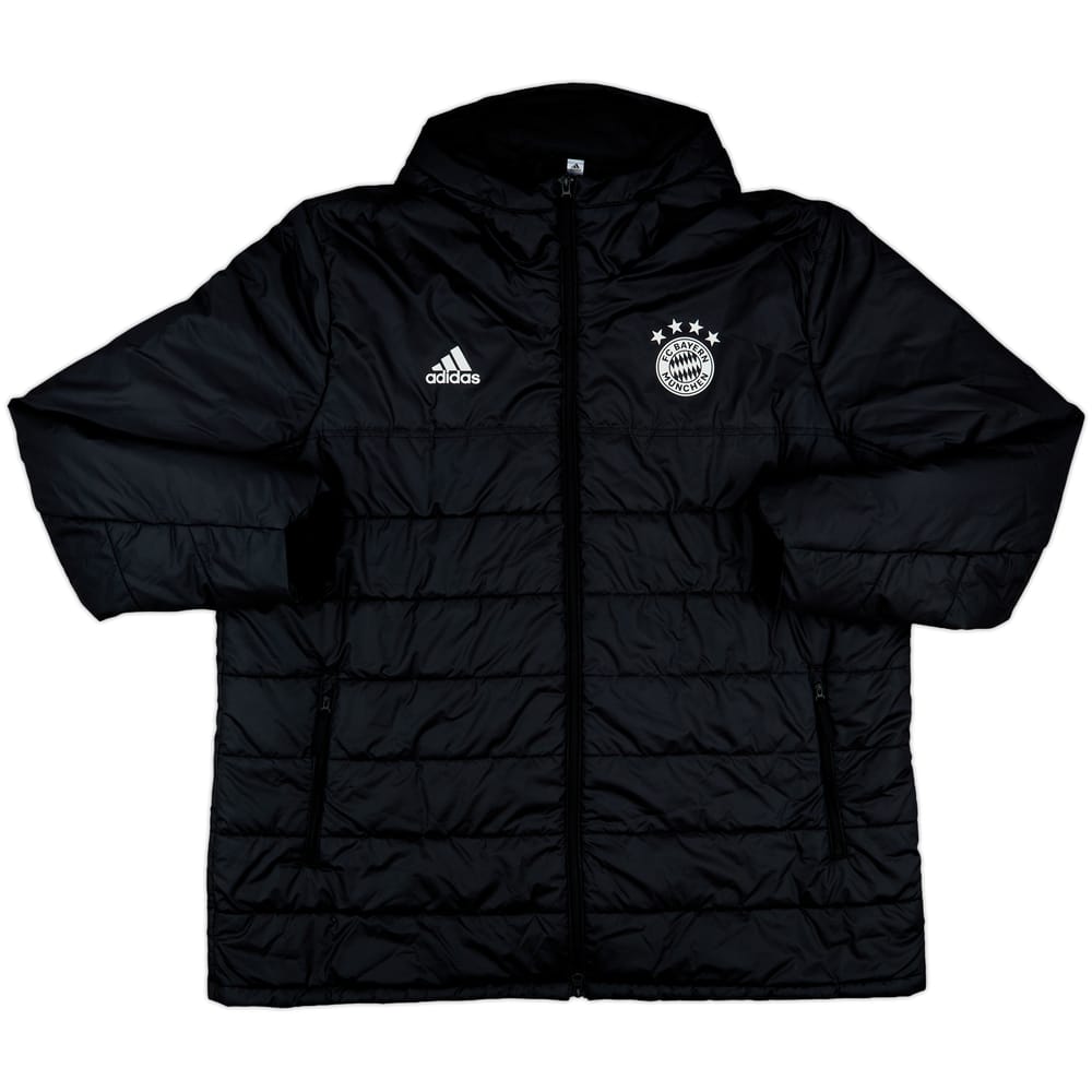 2020-21 Bayern Munich adidas Padded Bench Coat - 8/10 - (3XL)