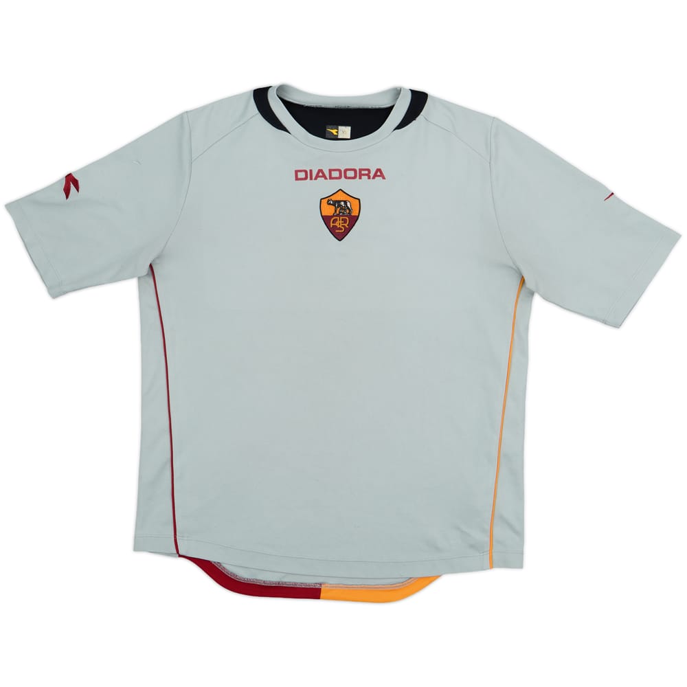 2006-07 Roma Diadora Training Shirt - 7/10 - (XL)
