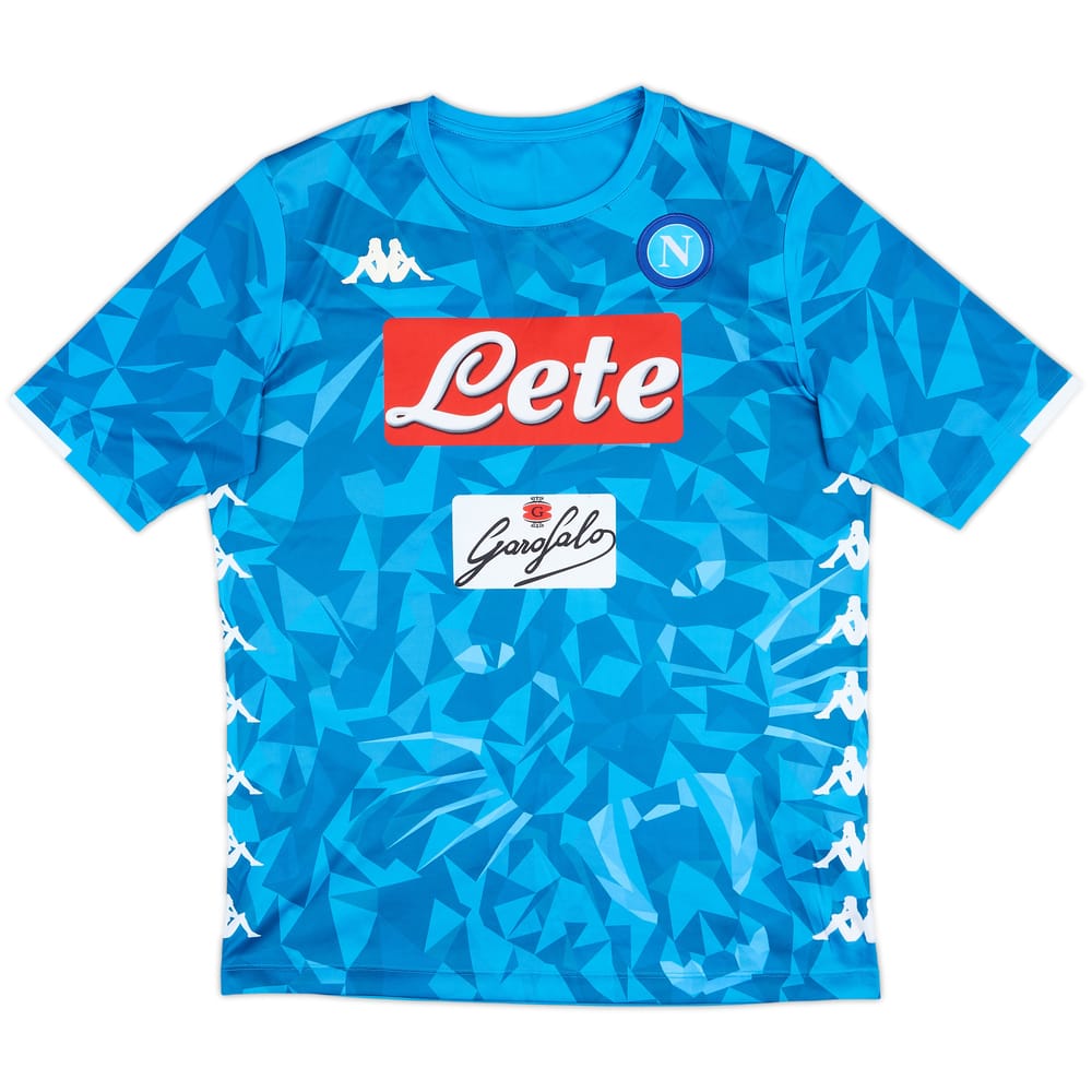 2018-19 Napoli Basic Home Shirt - 6/10 - (M)