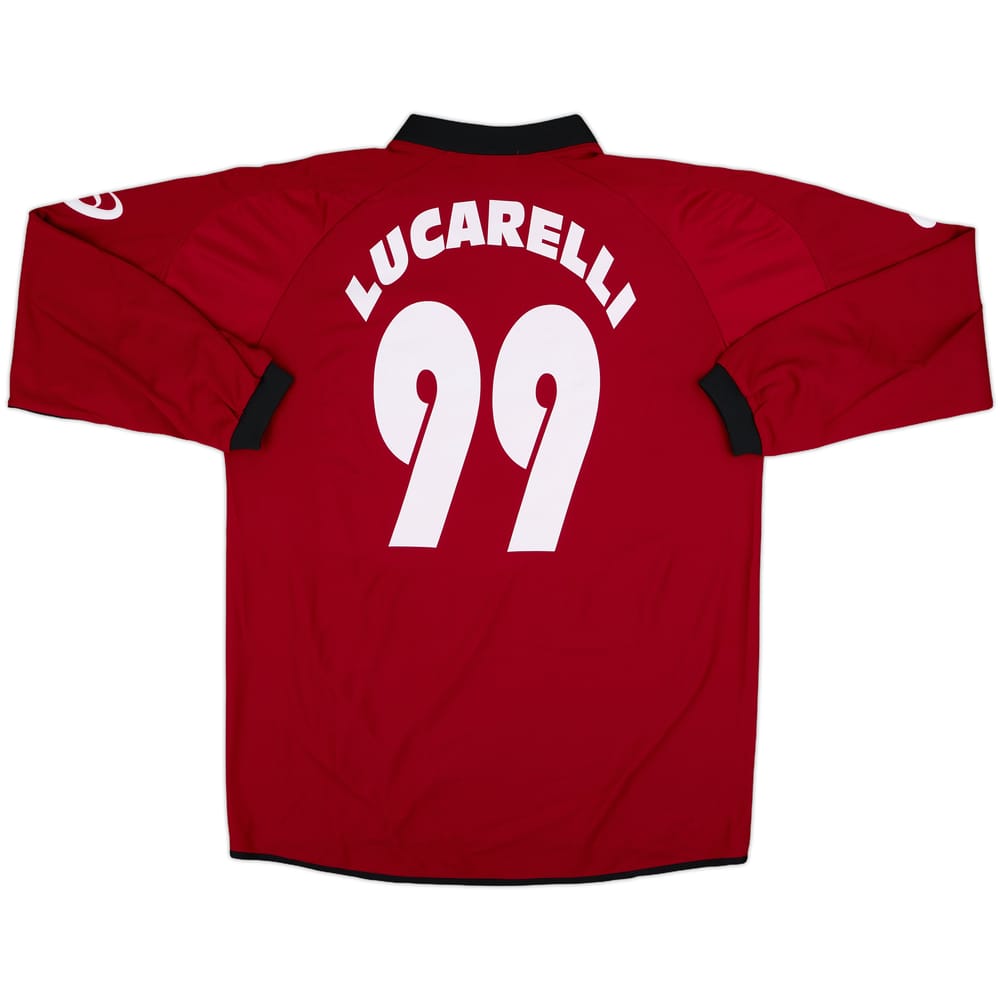 2005-06 Livorno Home L/S Shirt Lucarelli #99 - 8/10 - (XL)