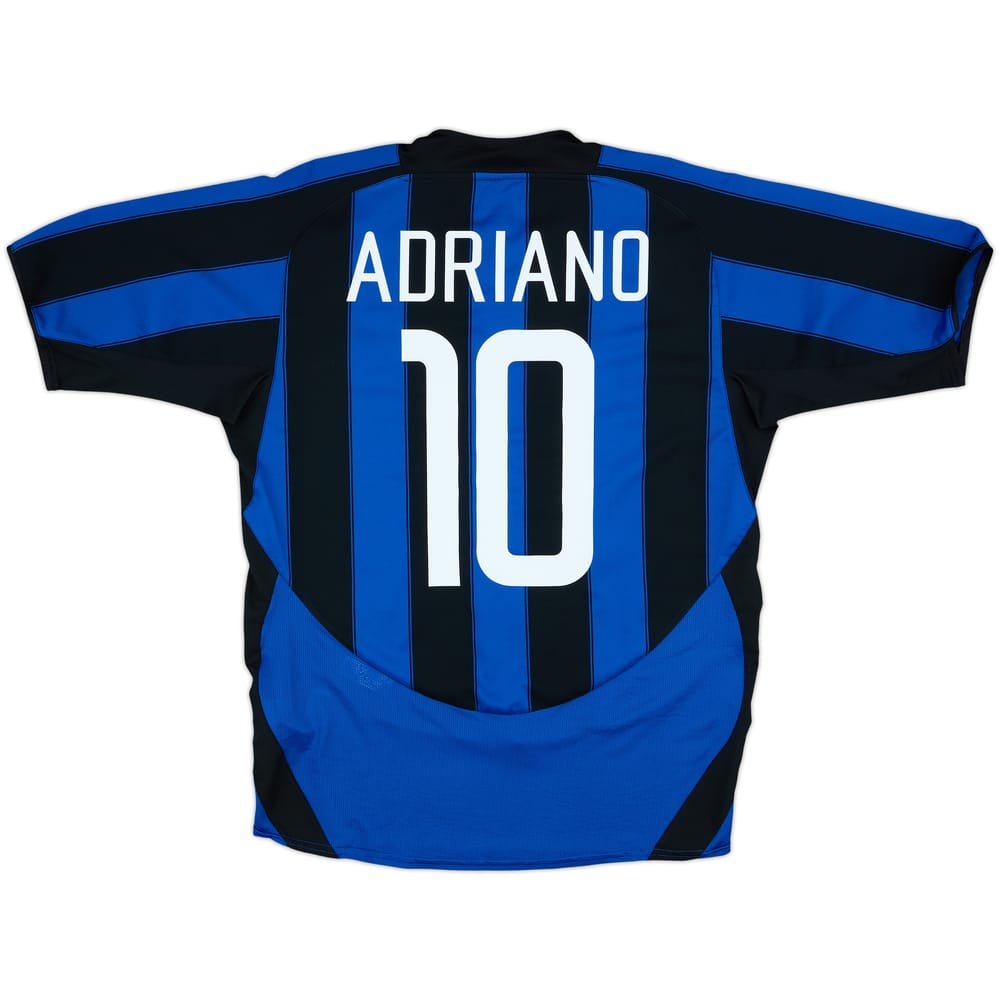 2003-04 Inter Milan Home Shirt Adriano #10 - 8/10 - (M)