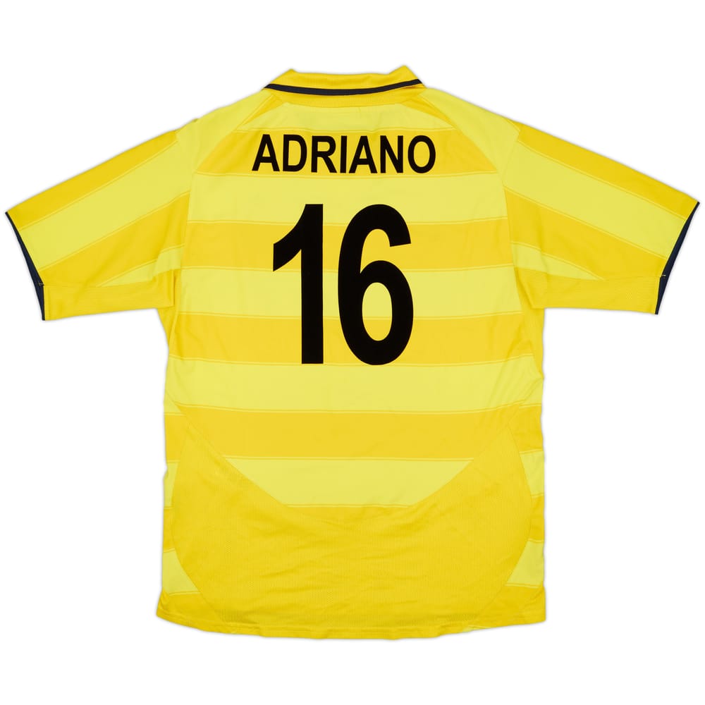 2003-04 Inter Milan Away Shirt Adriano #16 - 7/10 - (M)