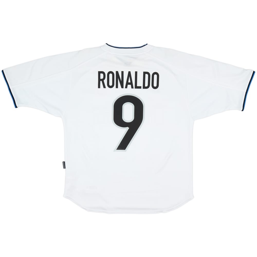 1999-00 Inter Milan Away Shirt Ronaldo #9 - 6/10 - (M)