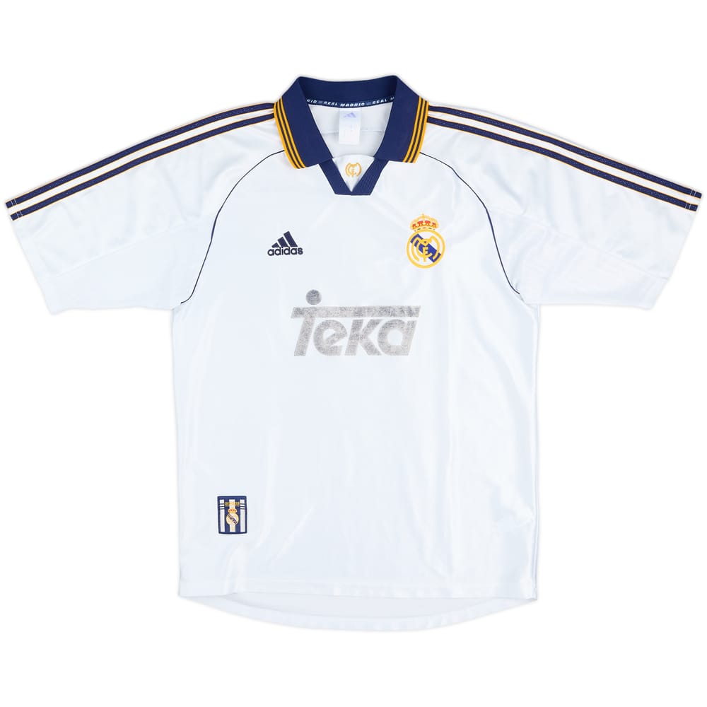 1998-00 Real Madrid Home Shirt - 4/10 - (M)