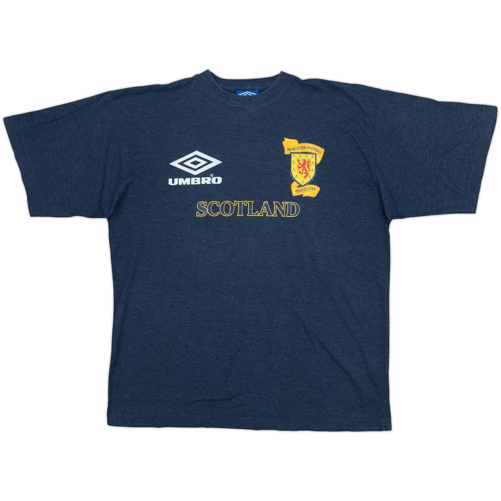 1994-96 Scotland Umbro Cotton Tee - 6/10 - (XL)