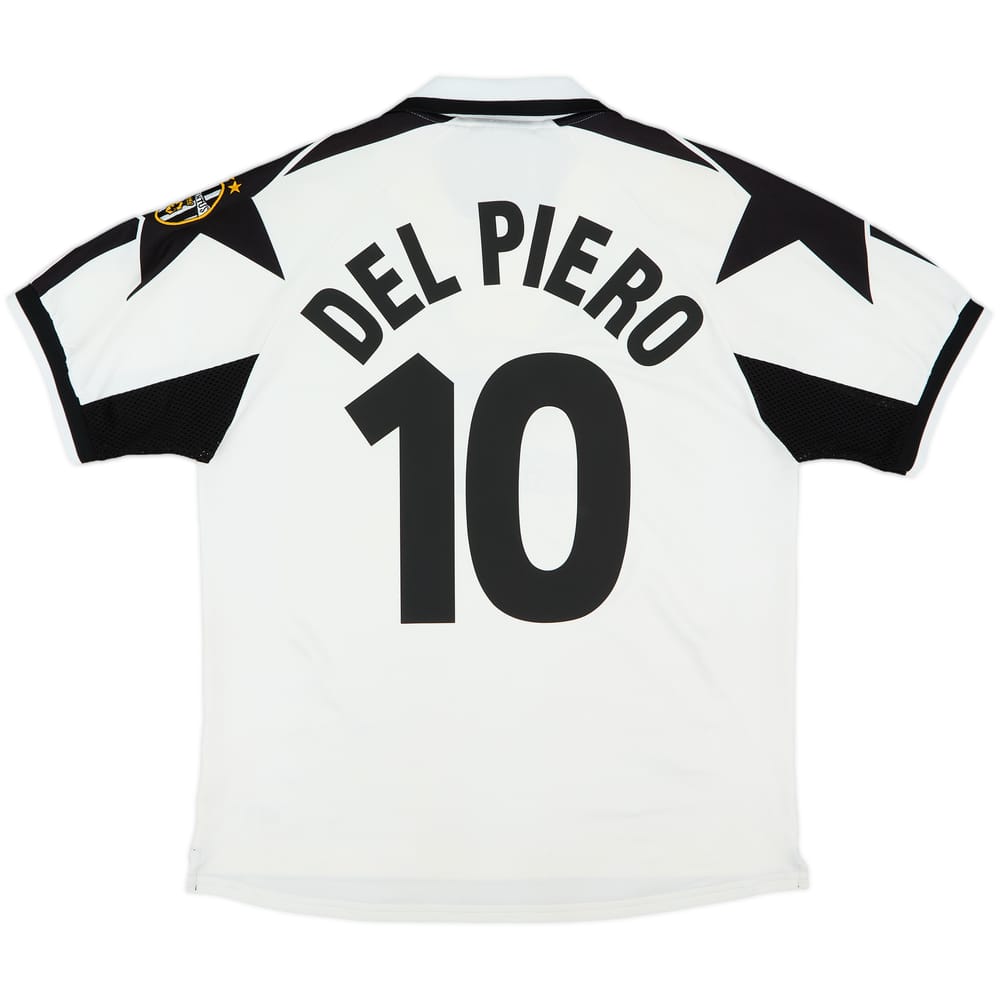 1998-99 Juventus Away Shirt Del Piero #10 - 7/10 - (L)