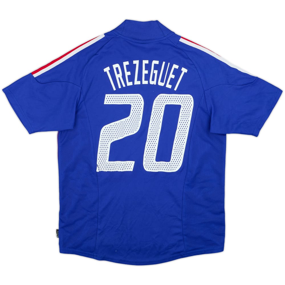 2002-04 France Home Shirt Trezeguet #20 - 6/10 - (S)