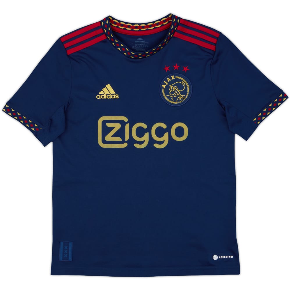 2022-23 Ajax Away Shirt - 7/10 - (L.Boys)