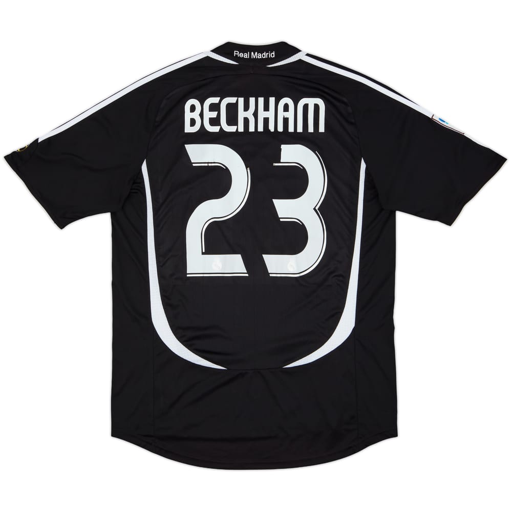 2006-07 Real Madrid Away Shirt Beckham #23 - 4/10 - (L)