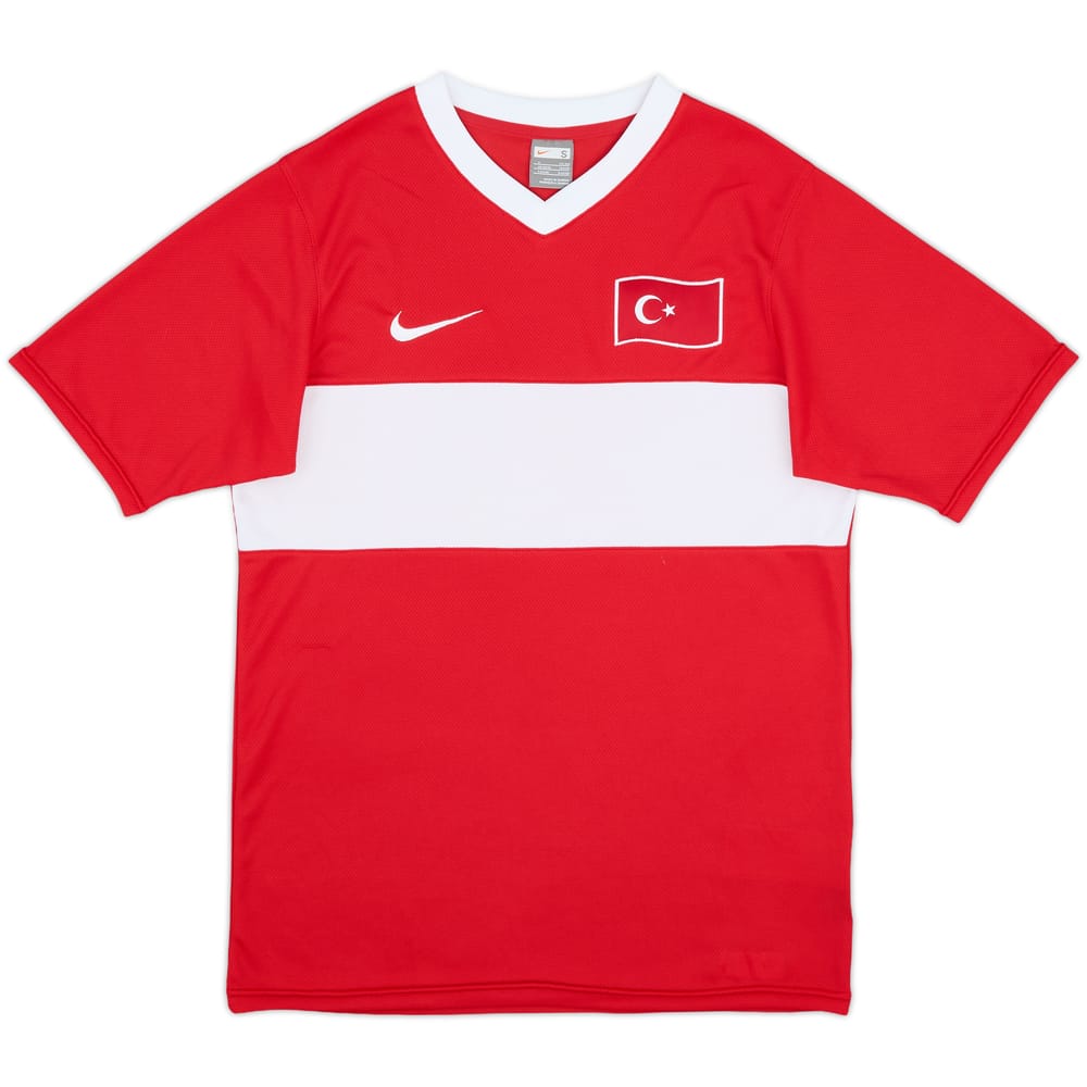 2008-10 Turkey Basic Home Shirt - 9/10 - (S)