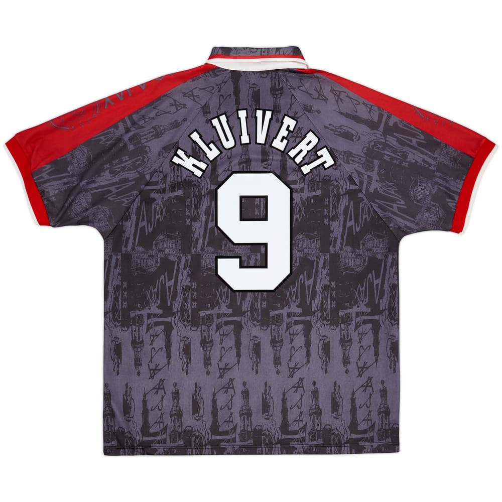 1996-97 Ajax Away Shirt Kluivert #9 - 9/10 - (XL)
