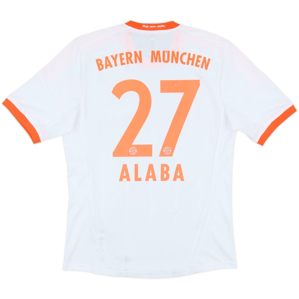 2012-13 Bayern Munich Away Shirt Alaba #27 - 6/10 - (M)