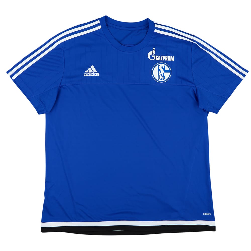 2015-16 Schalke adidas Training Shirt - 8/10 - (XXL)