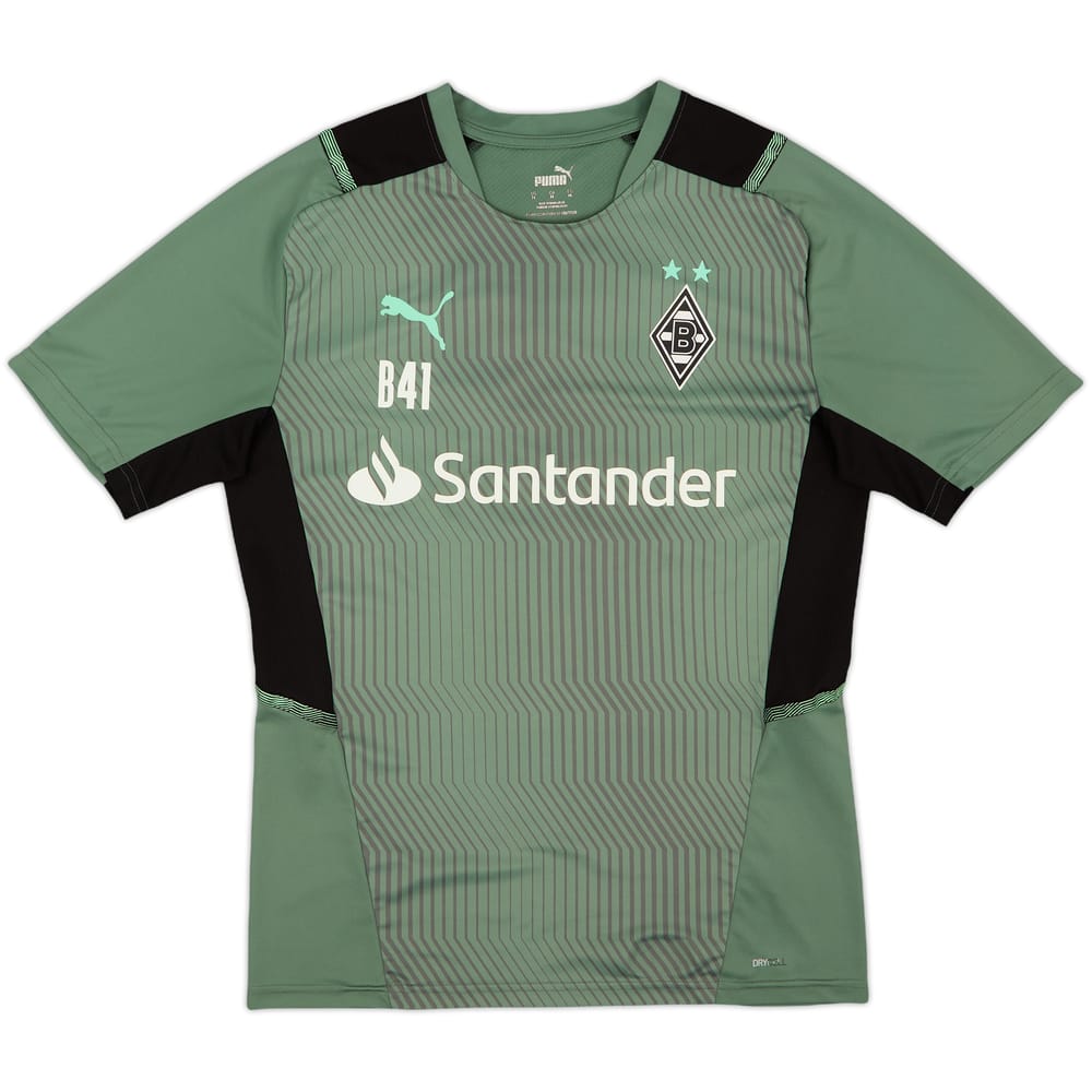 2020-21 Borussia Monchengladbach Player Issue Puma Training Shirt #B41 - 7/10 - (M)