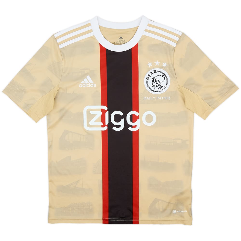 2022-23 Ajax Third Shirt - 7/10 - (L.Boys)