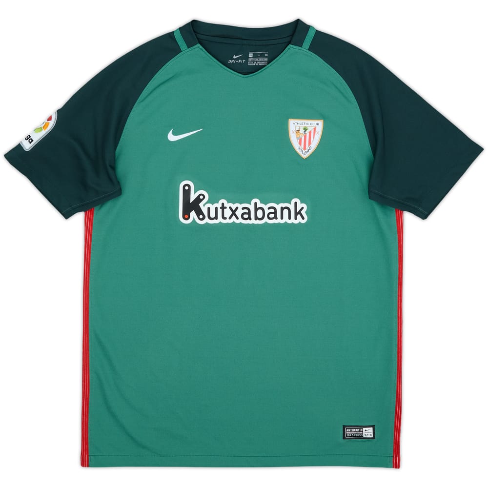 2016-17 Athletic Bilbao Away Shirt - 9/10 - (L.Boys)
