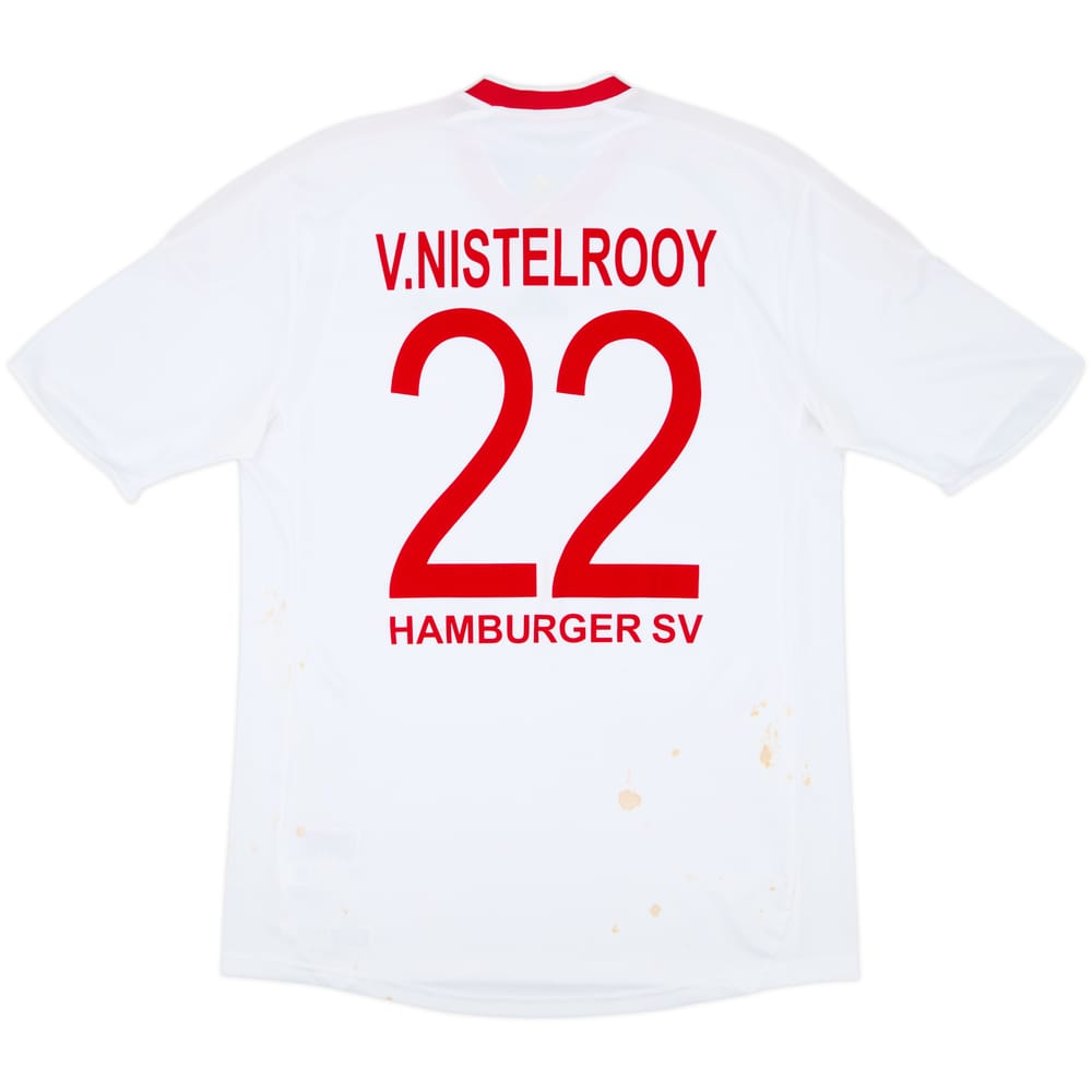 2009-10 Hamburg Home Shirt v. Nistelrooy #22 - 6/10 - (M)