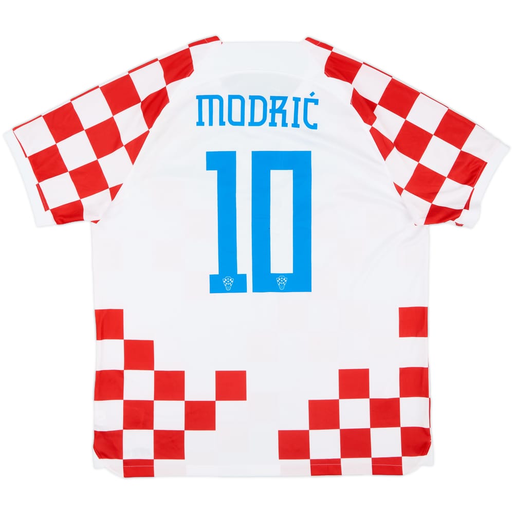 2022-23 Croatia Home Shirt Modric #10 - 9/10 - (XL)