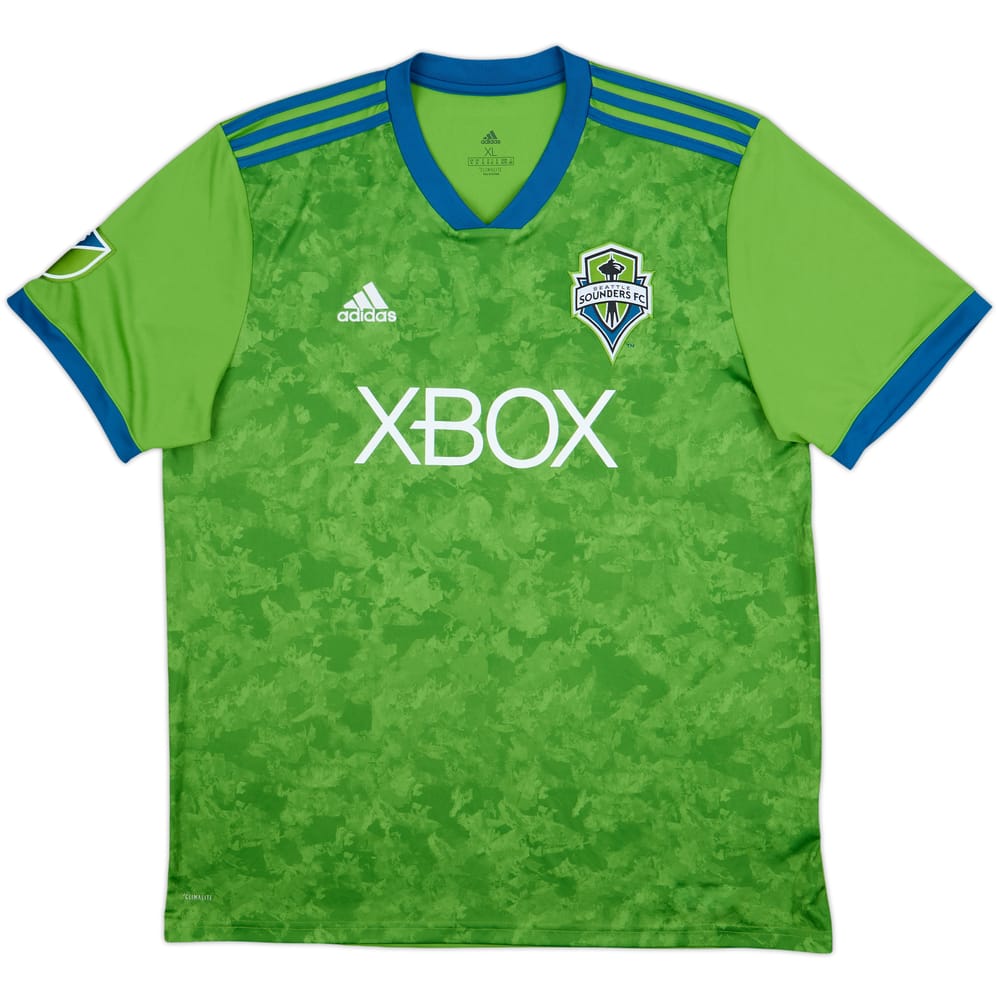2018 Seattle Sounders Home Shirt - 8/10 - (XL)
