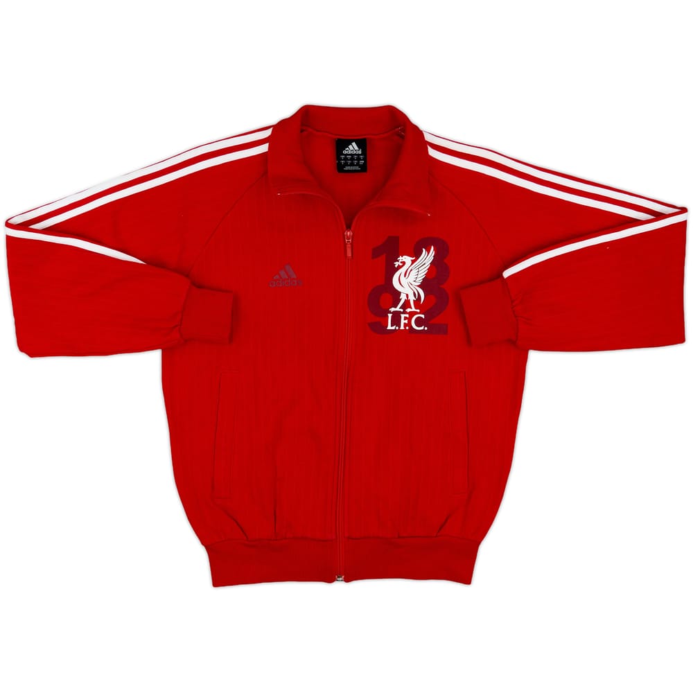 2007-08 Liverpool adidas Track Jacket - 8/10 - (S)