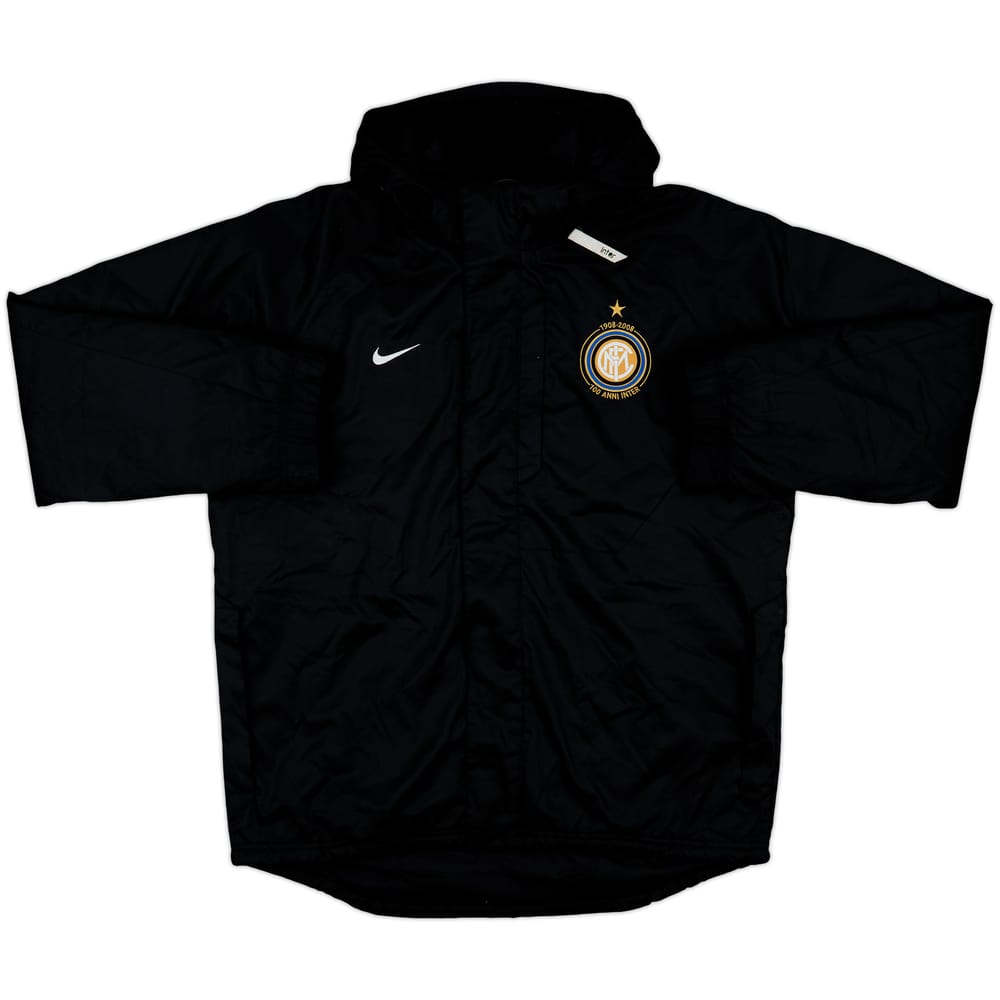 2007-08 Inter Milan Nike Hooded Rain Jacket - 8/10 - (M)