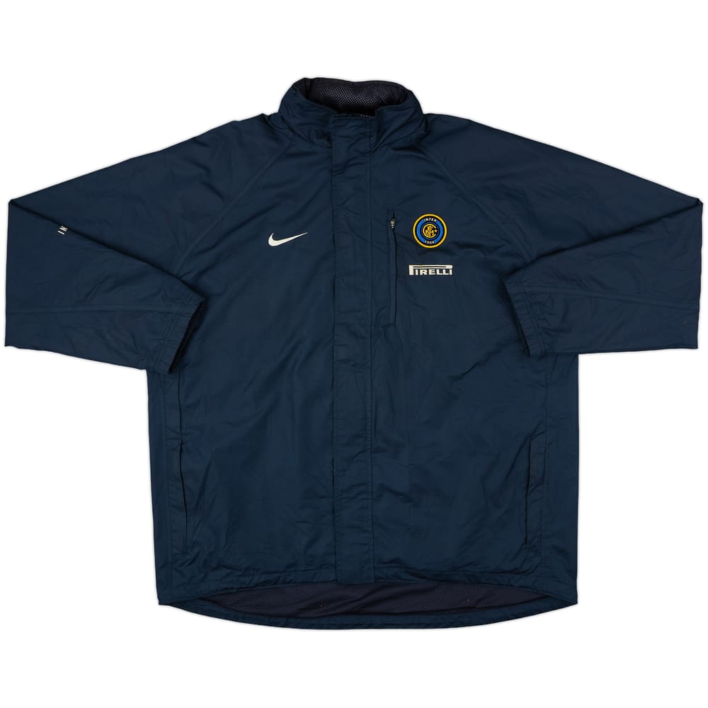 2005-06 Inter Milan Nike Hooded Rain Jacket - 6/10 - (XL)