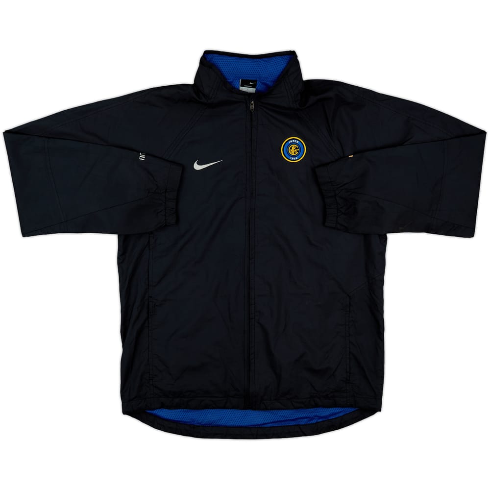 2004-05 Inter Milan Nike Hooded Rain Jacket - 8/10 - (M)