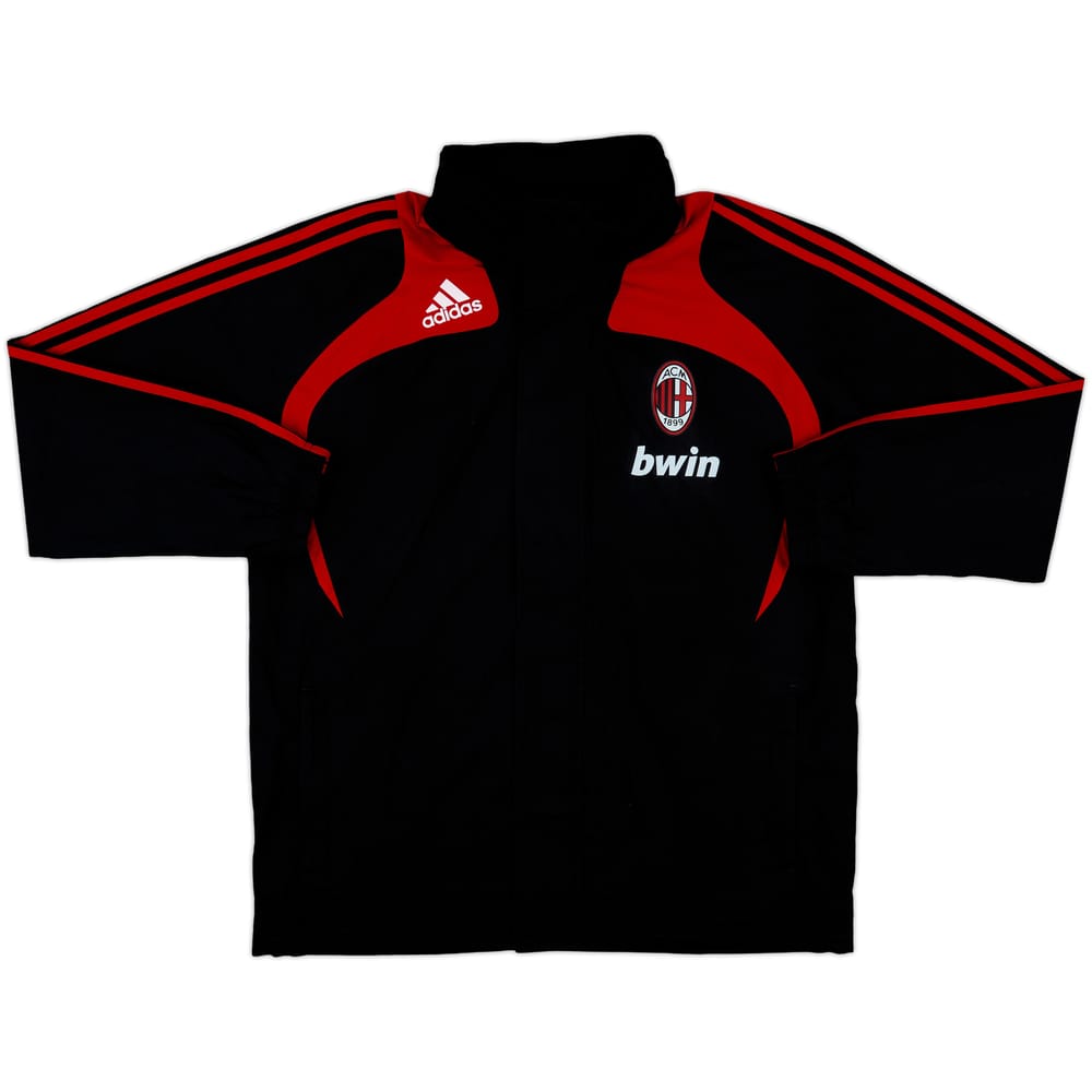 2008-09 AC Milan adidas Hooded Rain Jacket - 8/10 - (XL)